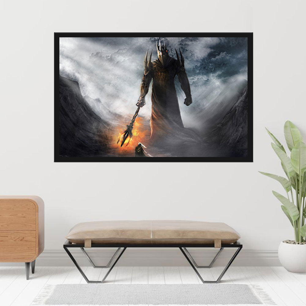 Lord of the Rings Morgoth Canvas Wall Art