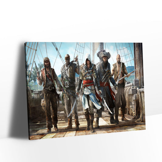 Assassin's Creed Black Flag Canvas Wall Art