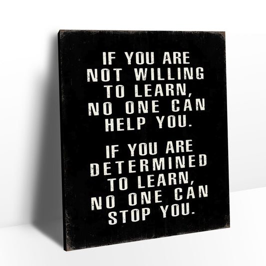 No One Can Stop You Canvas Wall Art