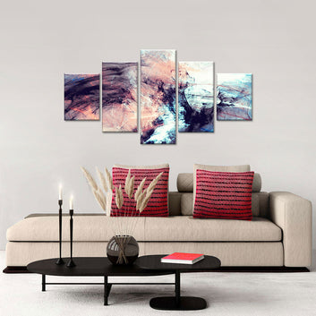 Abstract Color Dynamic Canvas Wall Art