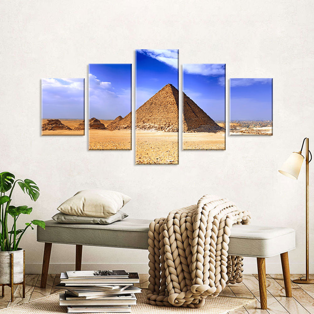 Egypt Pyramid Canvas Wall Art