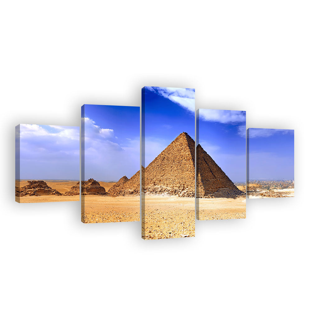 Egypt Pyramid Canvas Wall Art