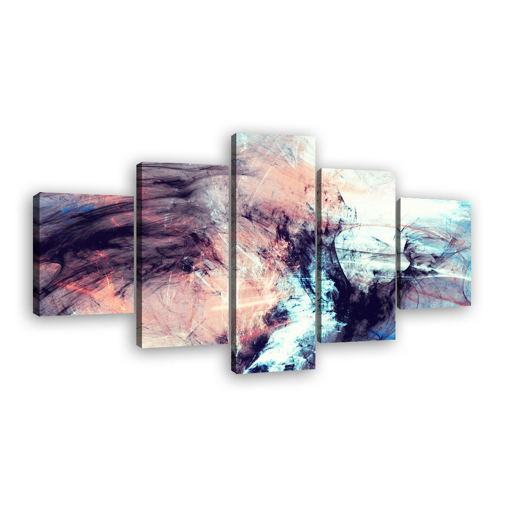  Abstract Color Dynamic canvas wall art