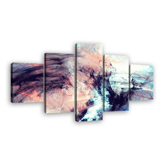 Abstract Color Dynamic Canvas Wall Art