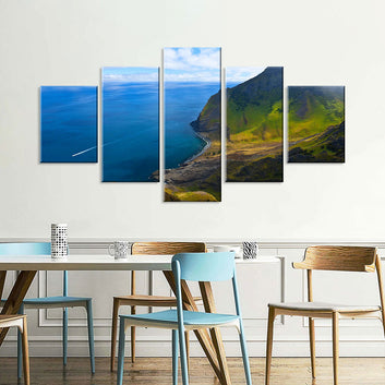 Robinson Crusoe Island Canvas Wall Art