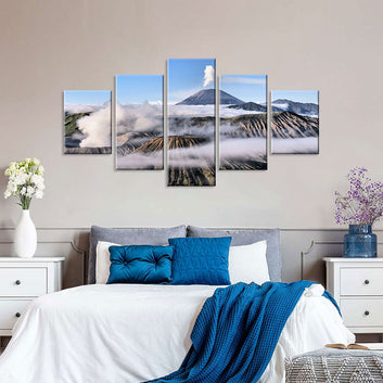 Mountain Bromo Canvas Wall Art