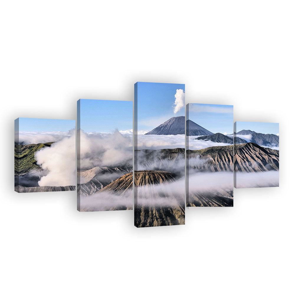 Mountain Bromo Canvas Wall Art