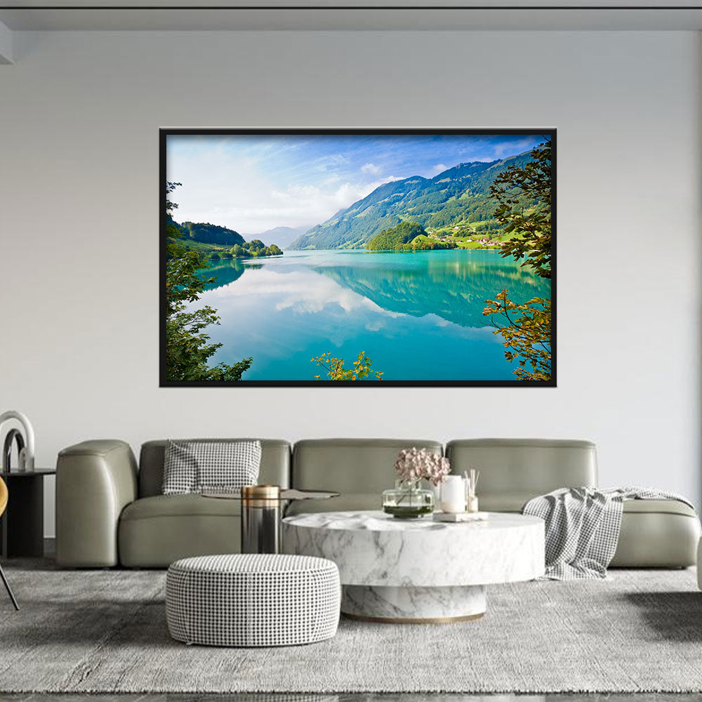 Serenity Lakeview Canvas Wall Art
