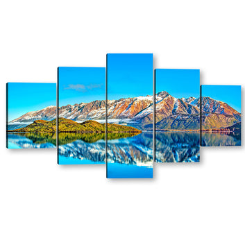 Lake Wanaka View Canvas Wall Art