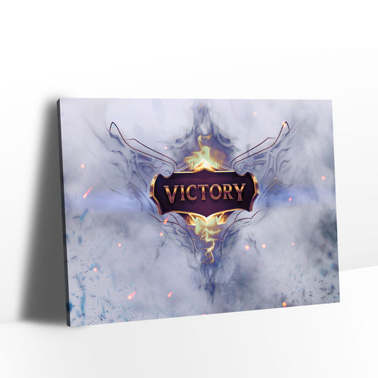 League of Legends Victory Canvas Wall Art