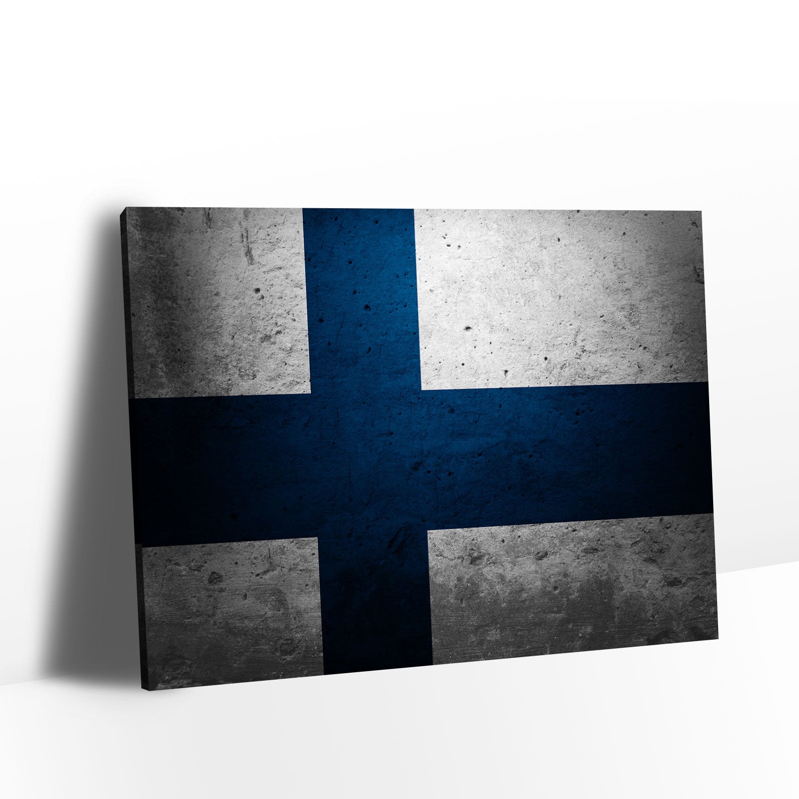 Flag of Finland Canvas Wall Art