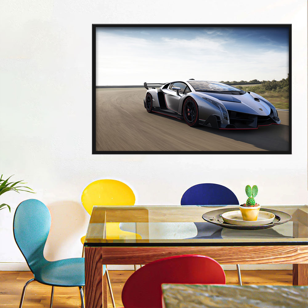 Lamborghini Veneno Canvas Wall Art