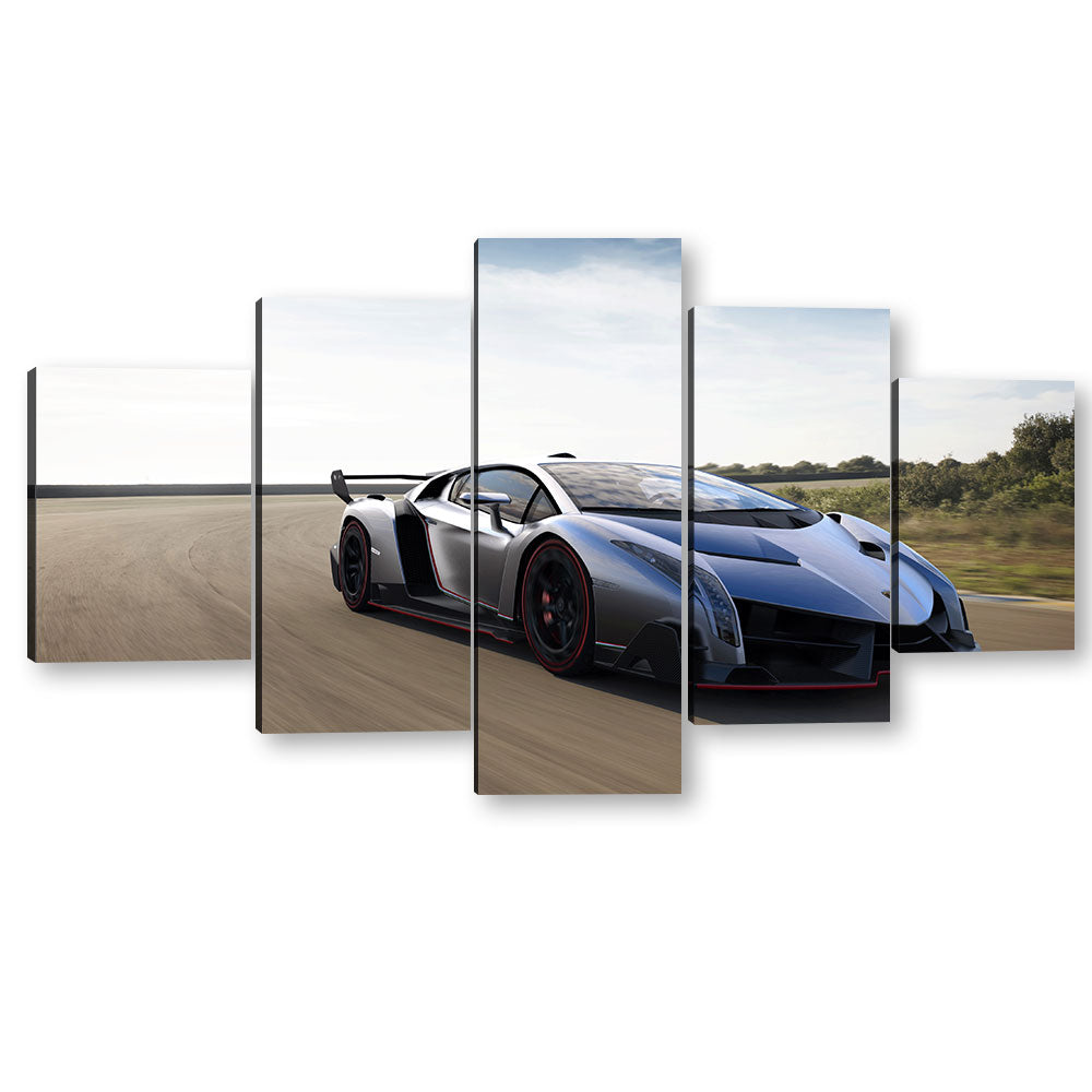 Lamborghini Veneno Canvas Wall Art