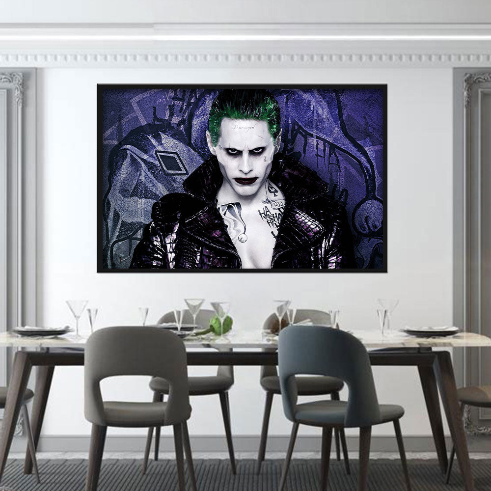 Suicide Squad Joker Canvas Wall Art