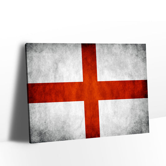 Flag of England Canvas Wall Art