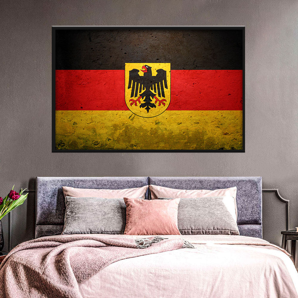 Flag of Germany Canvas Wall Art