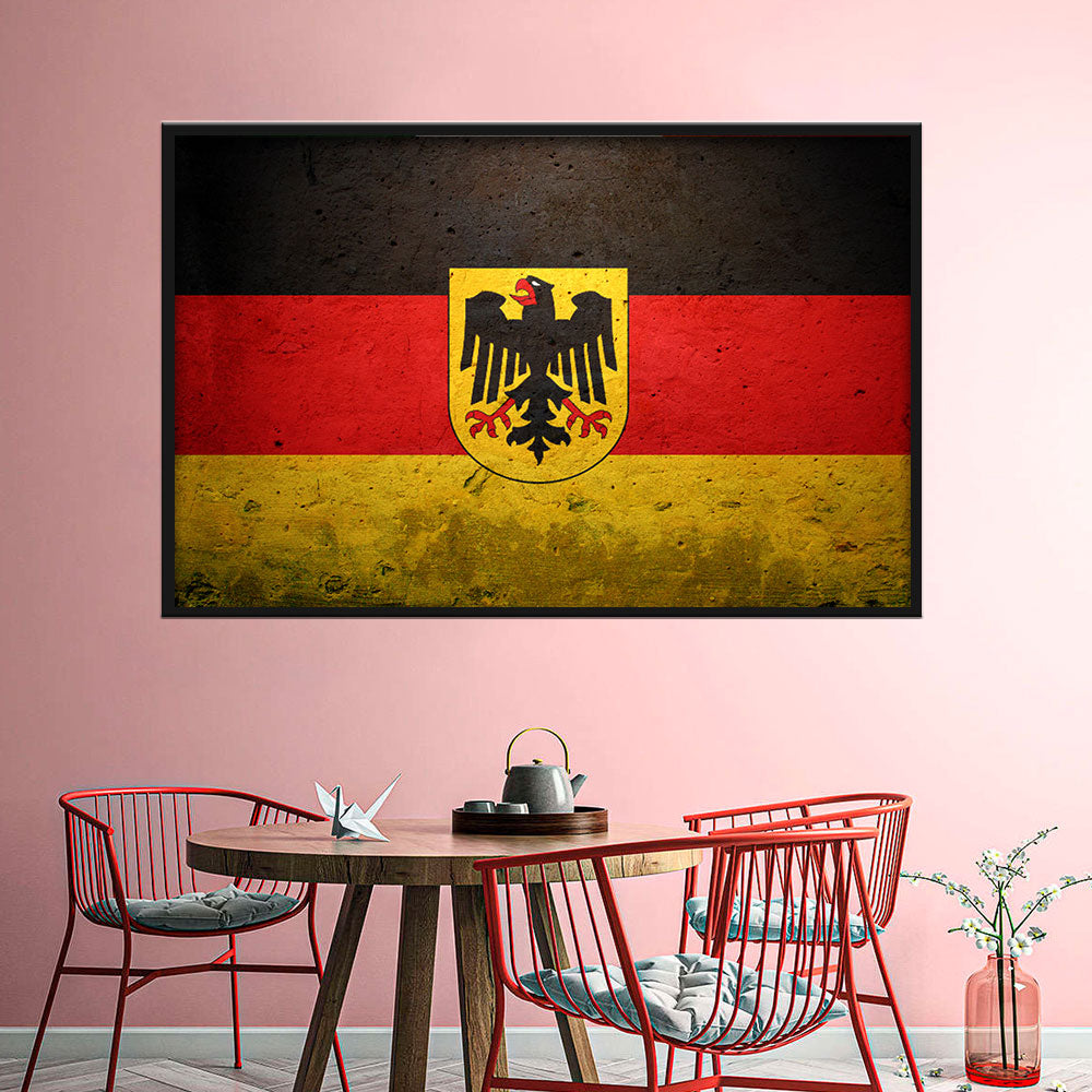 Flag of Germany Canvas Wall Art