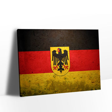 Flag of Germany Canvas Wall Art