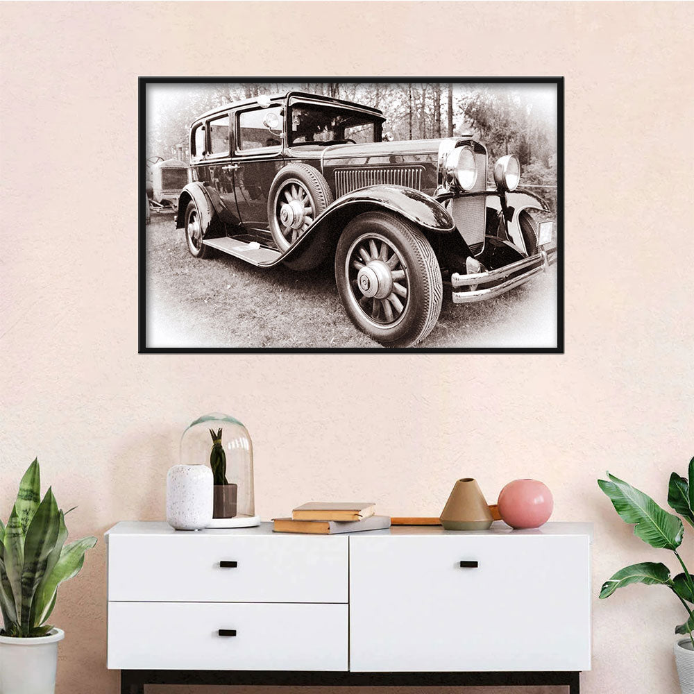 1930 Oldsmobile Model F30 Deluxe Canvas Wall Art