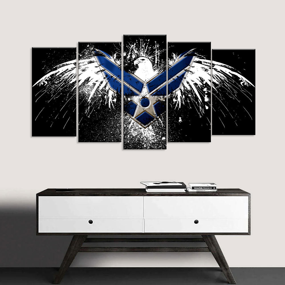 United States Air Force Logo Canvas Wall Art