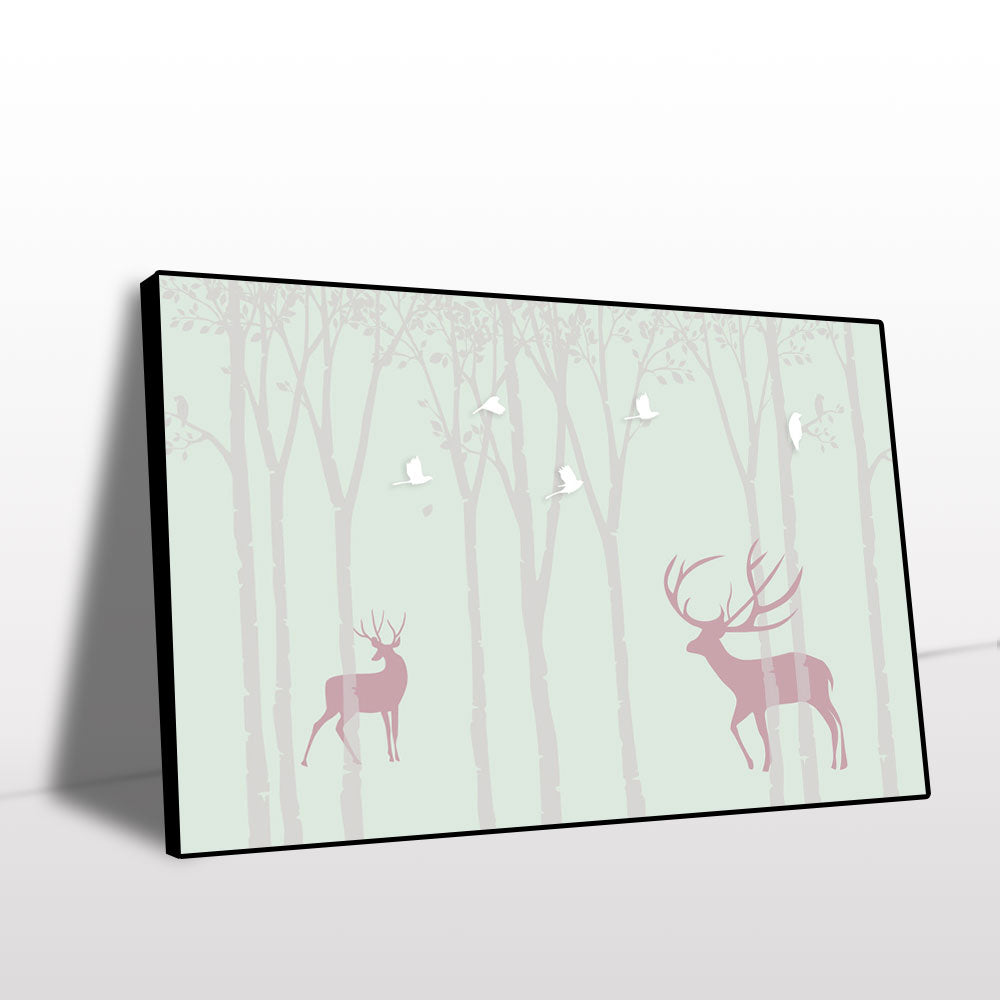 Serenity in the Forest Canvas Wall Art