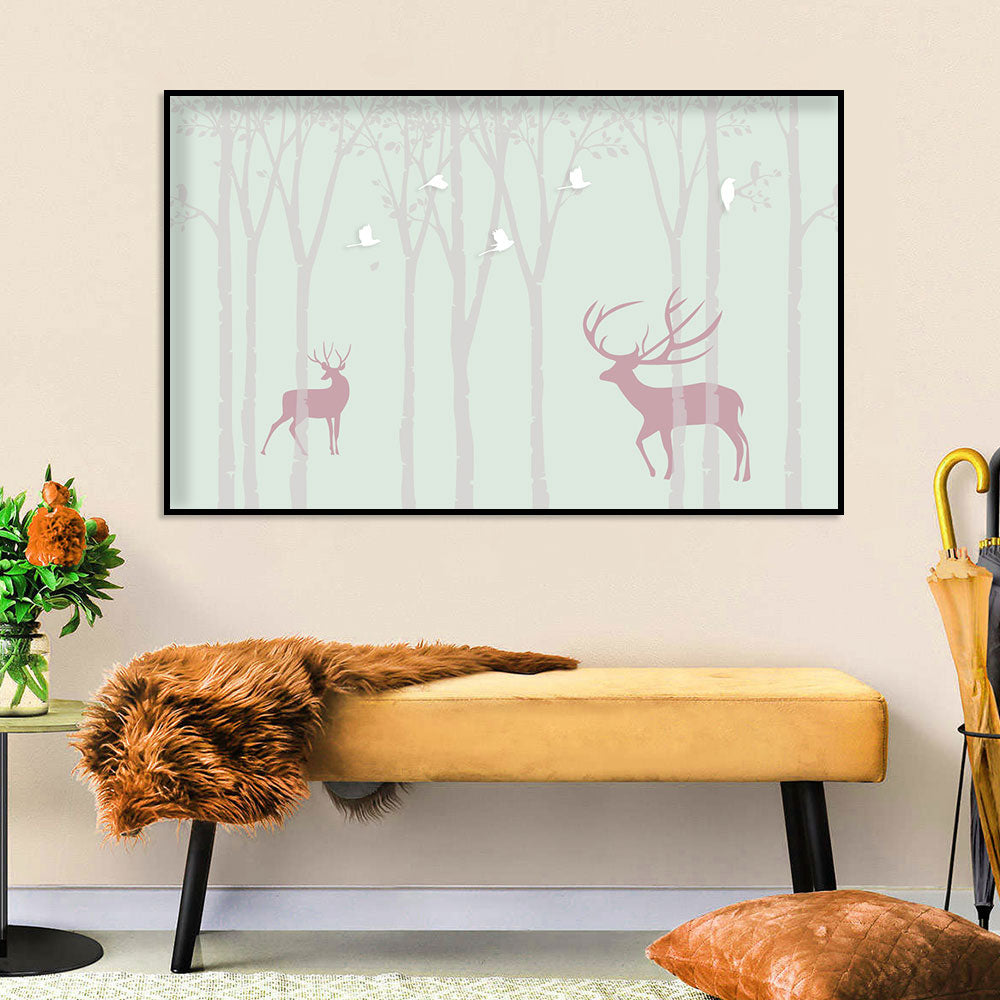 Serenity in the Forest Canvas Wall Art