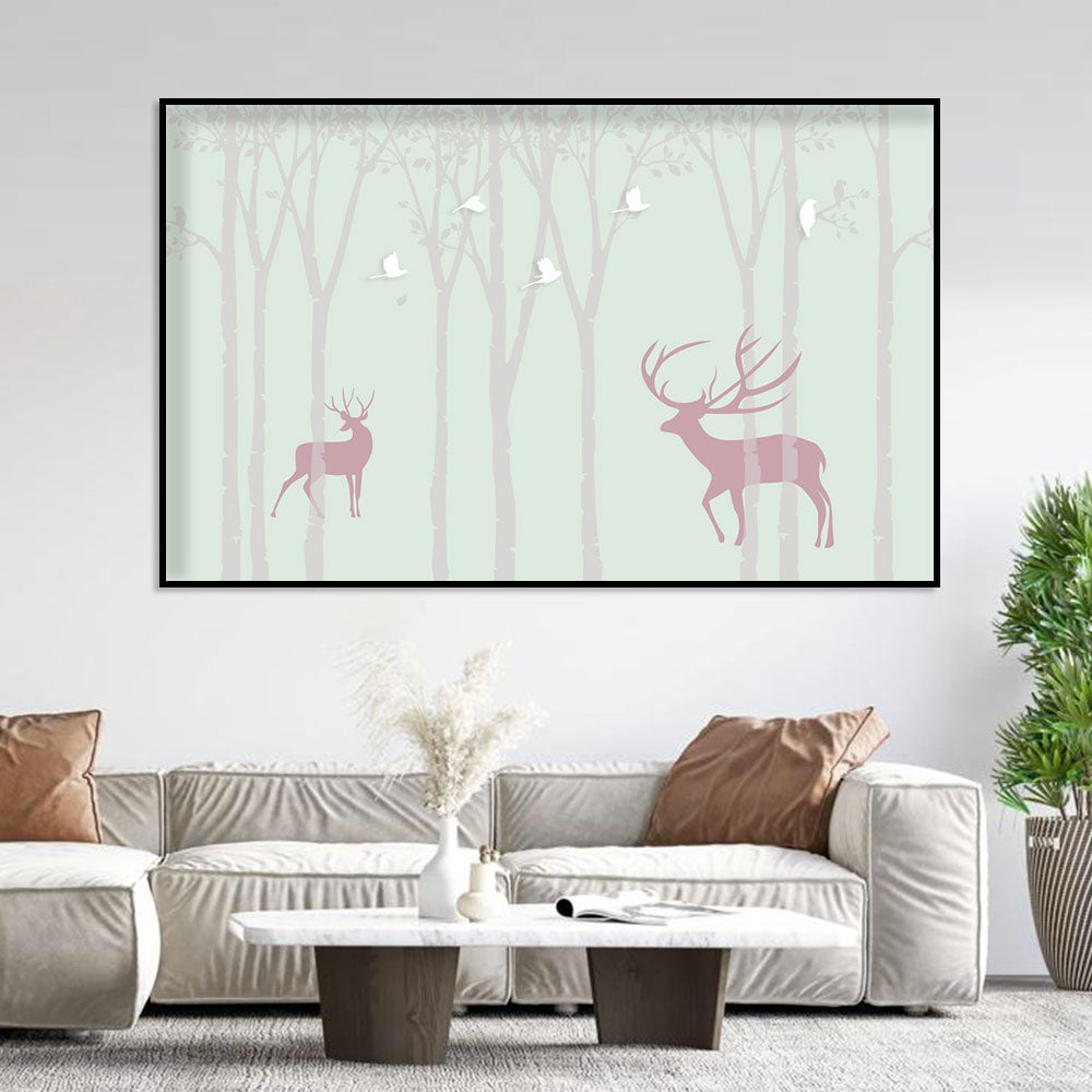 Serenity in the Forest Canvas Wall Art