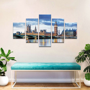 House of Parliament London Canvas Wall Art