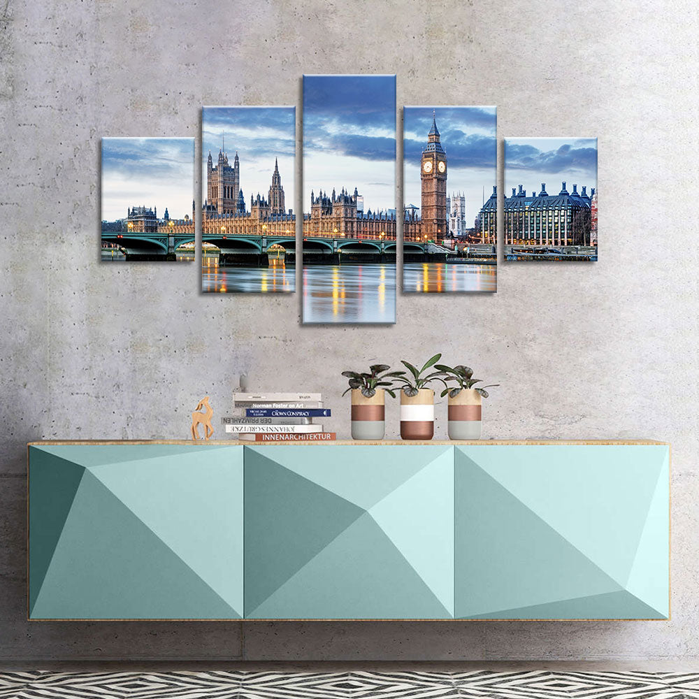 House of Parliament London canvas wall art