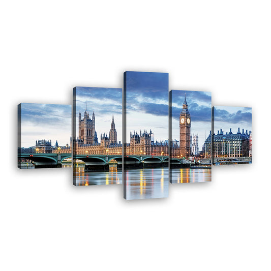 House of Parliament London Canvas Wall Art