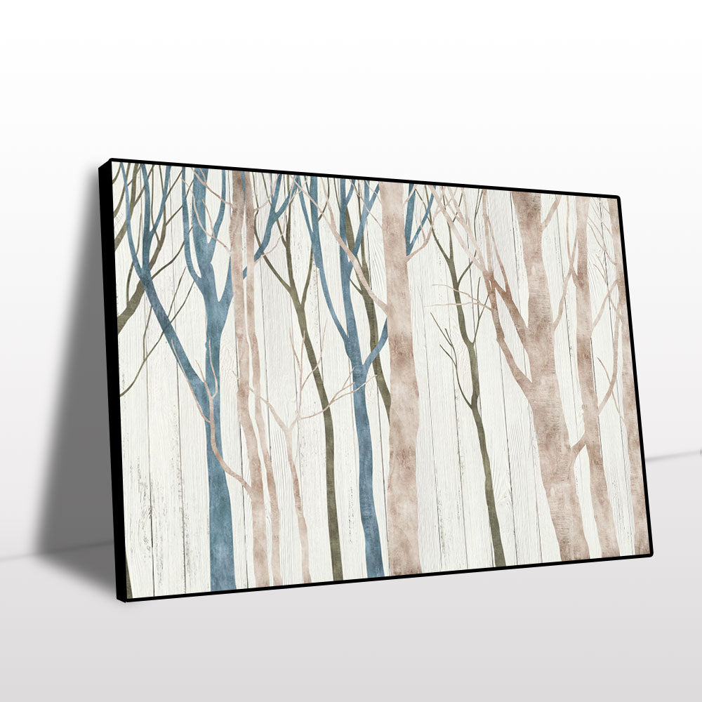 Mystical Birch Grove Canvas Wall Art