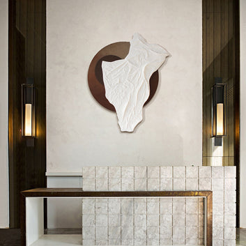 Modern Harmony Textured MDF Wall Art