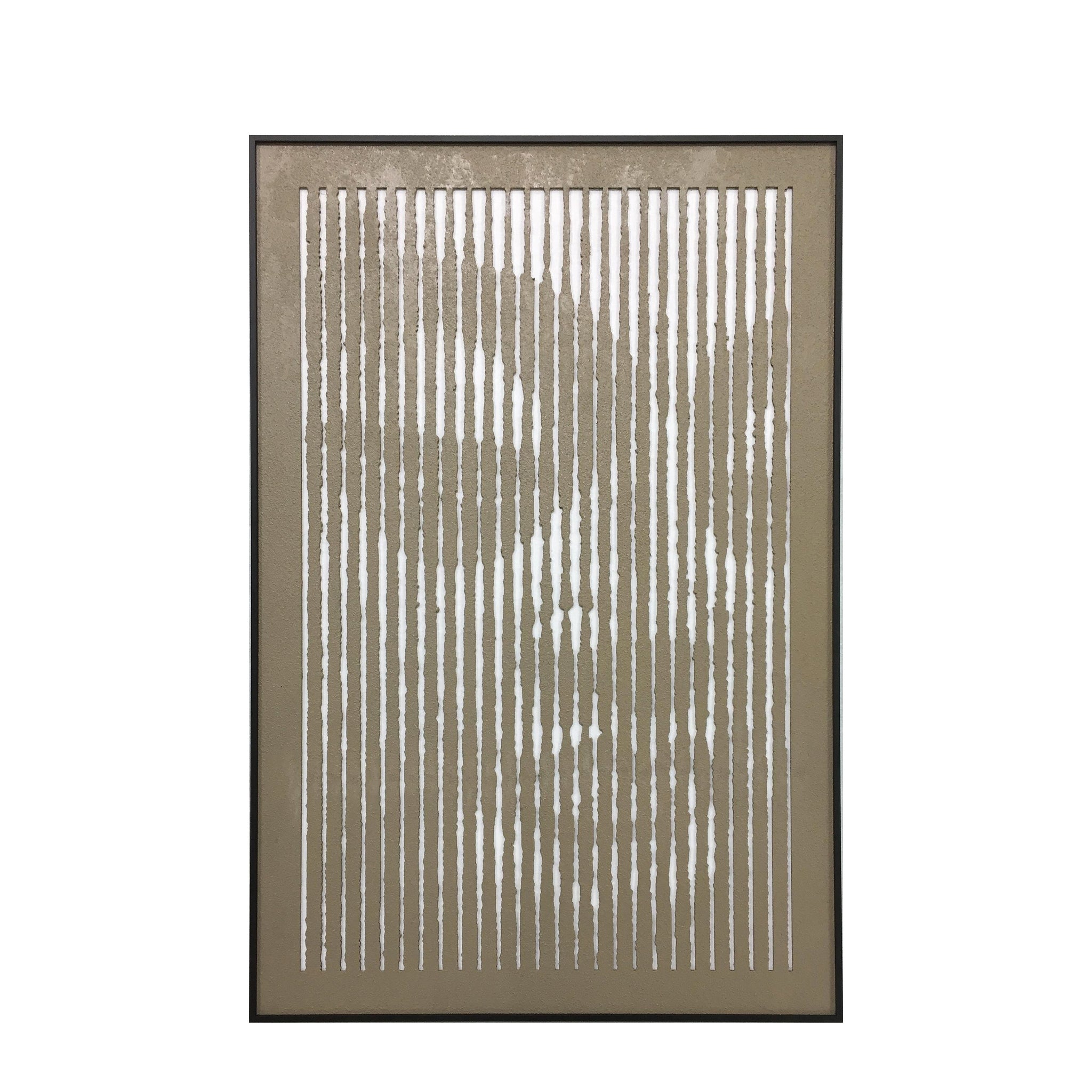 Serene Buddha Carving MDF Panel with PS Frame