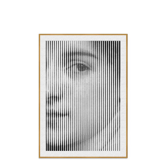 Abstract Art portrait wall art