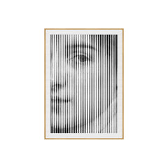 Abstract Art portrait wall art