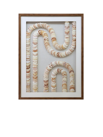 Flowing Seashell Wall Art