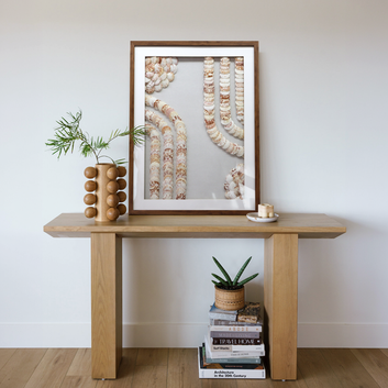 Coastal Harmony Seashell Wall Art