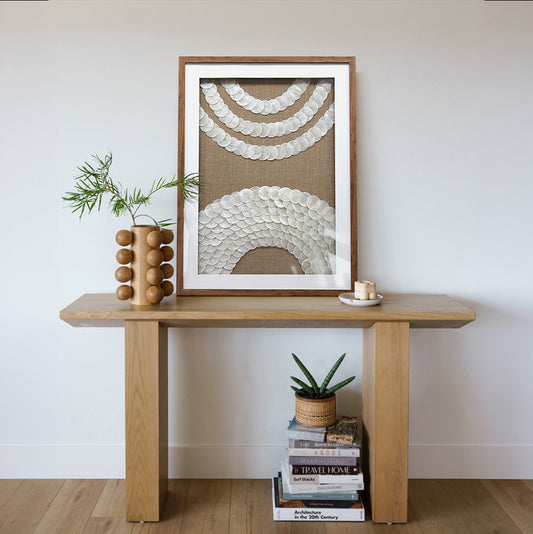 Arc of Serenity Seashell Wall Art