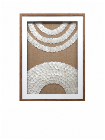 Arc of Serenity Seashell Wall Art