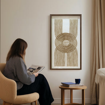 Modern Abstract Rope Art Wall Hangings