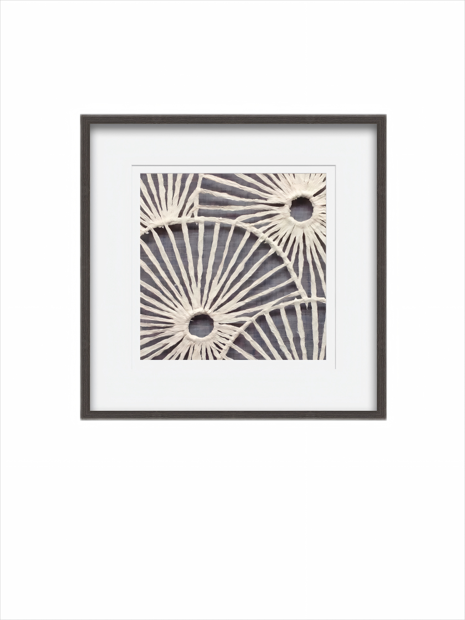 Abstract Sunburst Paper Wall Art