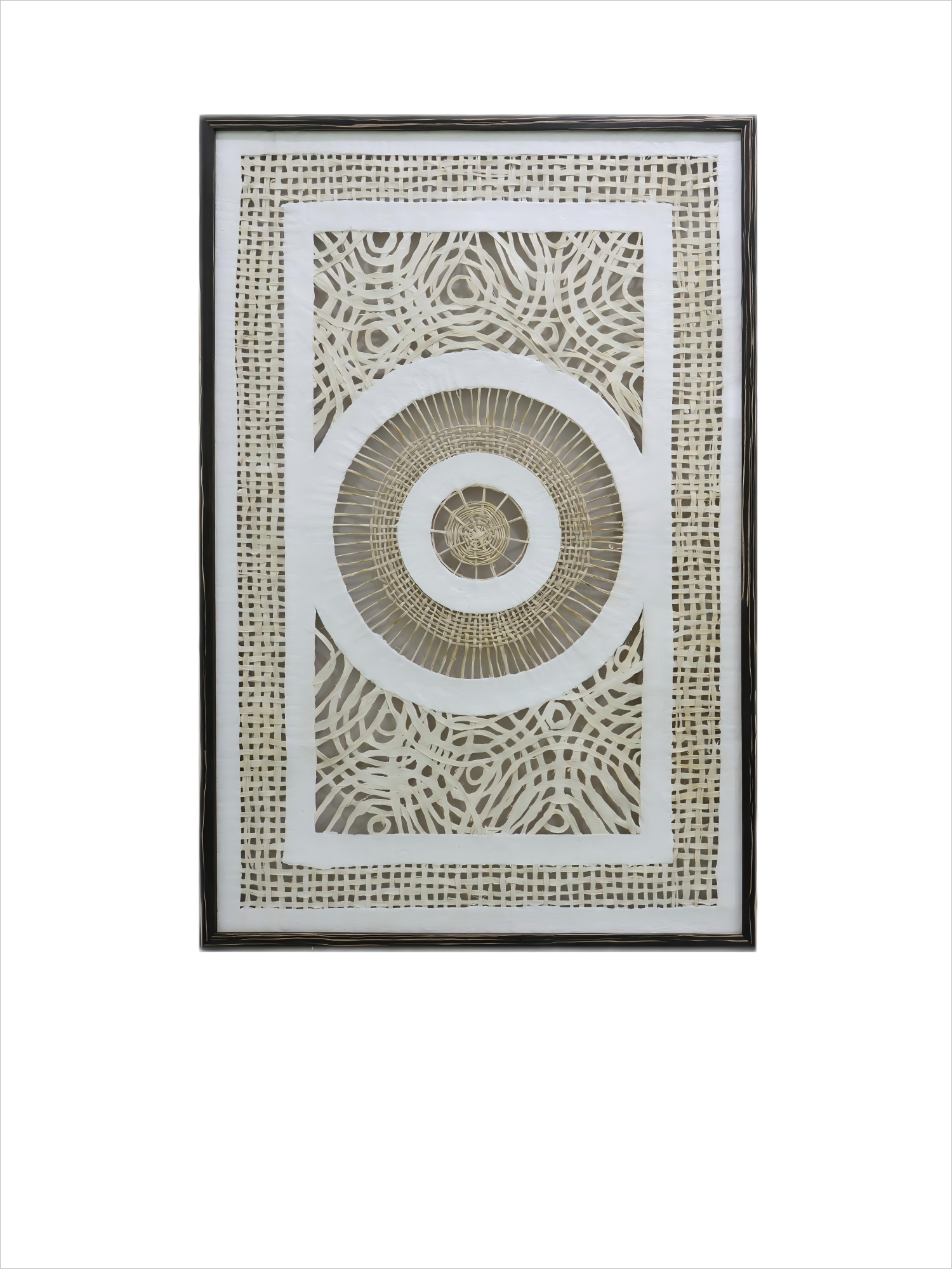 Intricate Geometric Textured Wall Art