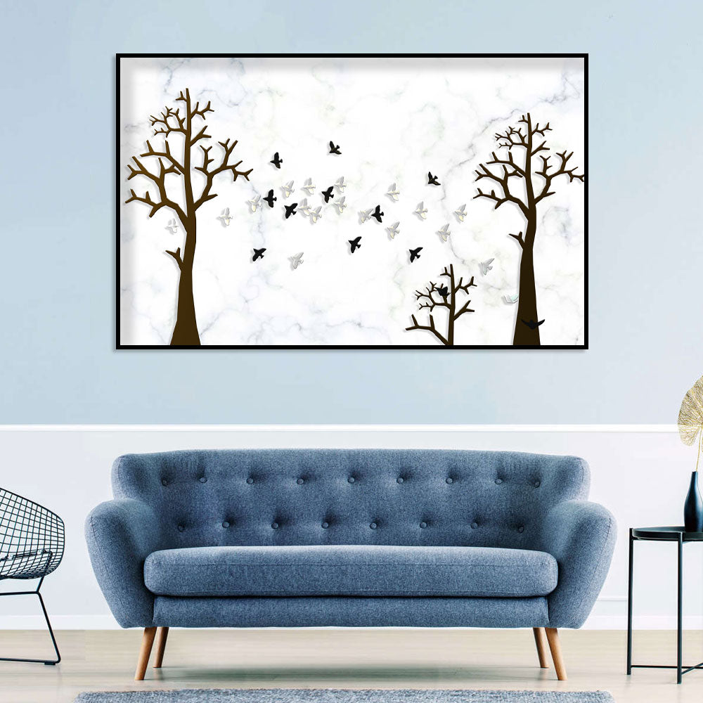 Soaring Freedom Birds Canvas Wall Art