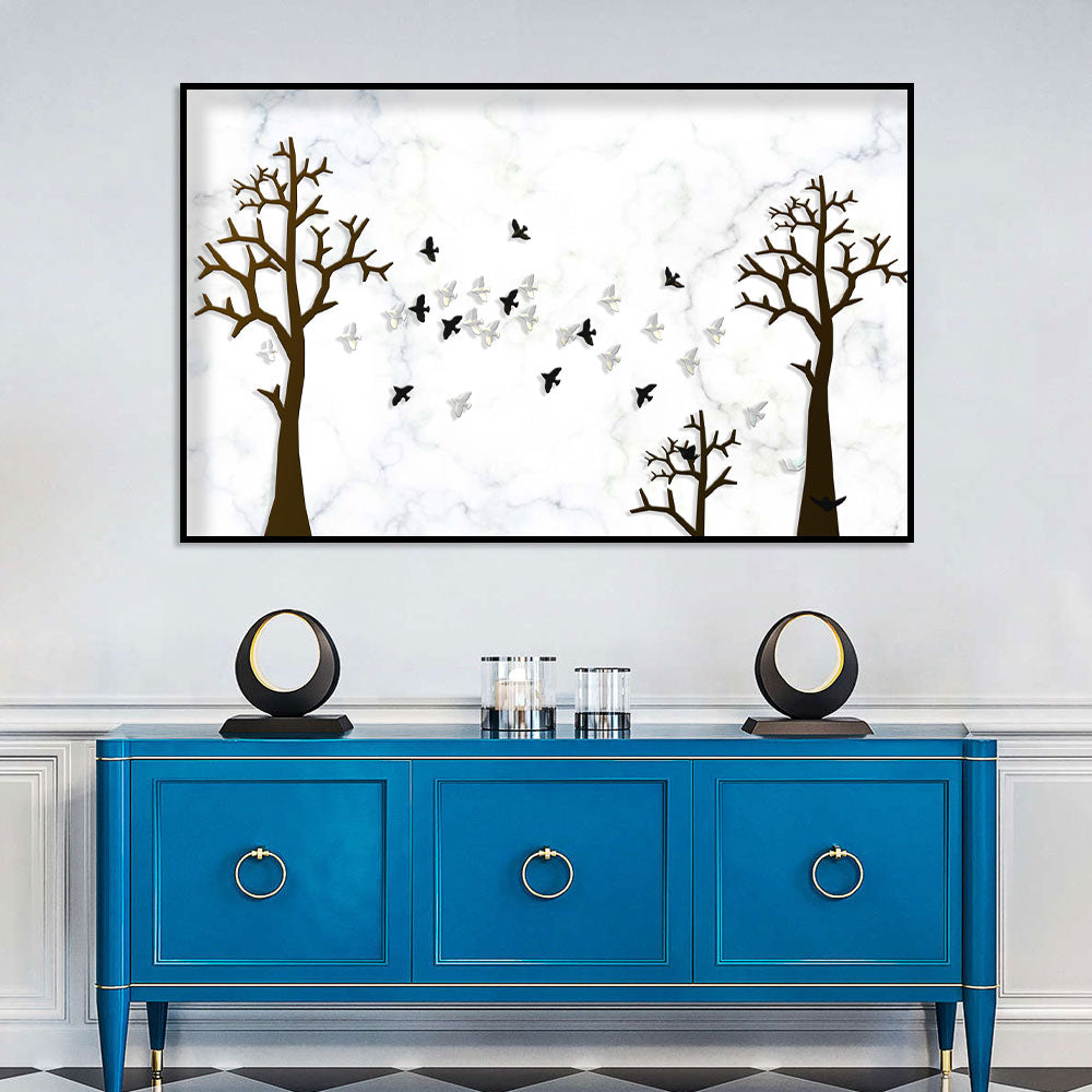 Soaring Freedom Birds Canvas Wall Art