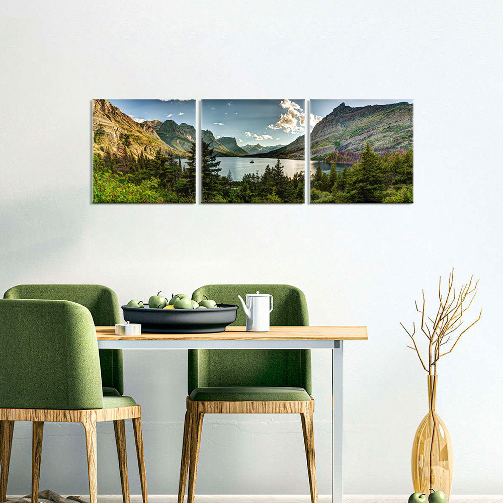 Glacier National Park canvas wall art