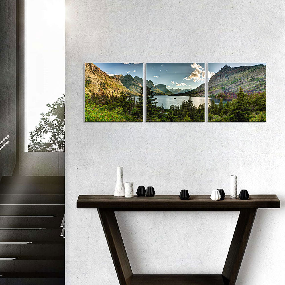 Glacier National Park canvas wall art