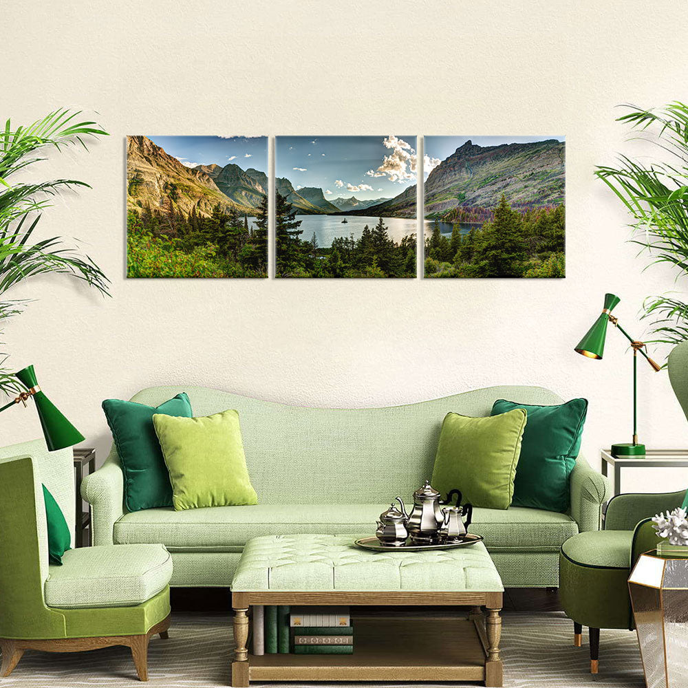 Glacier National Park canvas wall art