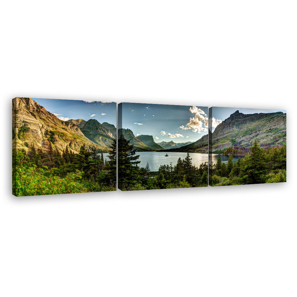 Glacier National Park canvas wall art