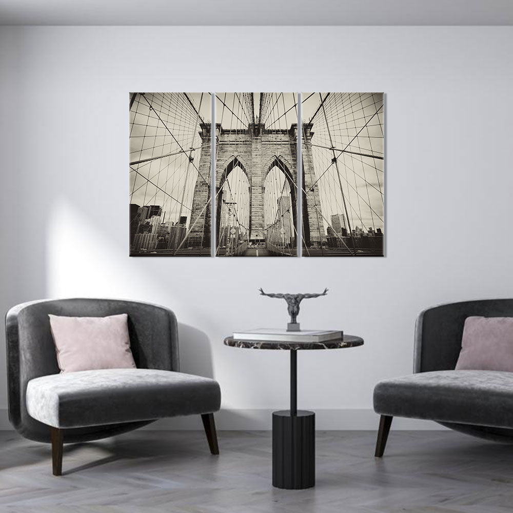 Brooklyn Bridge canvas wall art